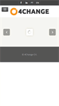 Mobile Screenshot of 4change.org